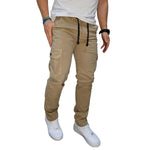 3008 - PANTALÓN DRIL CARGO BOTA RECTA HOMBRE