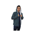 Buzo Hoodie con Cremallera en Polar Hombre Segunda Capa