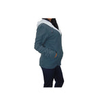 Buzo Hoodie con Cremallera en Polar Mujer Segunda Capa