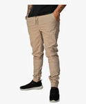 3006 - PANTALÓN DRIL JOGGER BOTA RESORTE HOMBRE